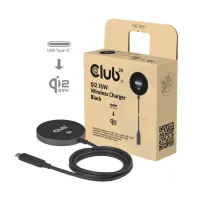 CLUB3D CAC-3027 mobiilseadme laadija Nutitelefon, Universaalne Must DC (alalisvool) Traadita laadimine Kiirlaadimine Hoonesisene – pilt 16