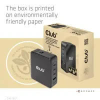 CLUB3D CAC-1917 mobiilseadme laadija Universaalne Must Vahelduvvool Kiirlaadimine Hoonesisene – pilt 21