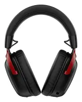 HyperX Cloud III S Wireless – mänguri peakomplekt (must-punane)