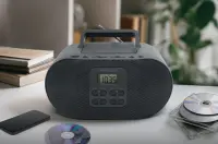 Muse M-33 BT | Portable Radio CD/MP3 Player with Bluetooth and USB Port | AUX in – pilt 2