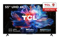 TCL V6C 55V6C teler 139,7 cm (55") 4K Ultra HD Nutiteleri funktsioon WiFi Metallik 270 cd/m²