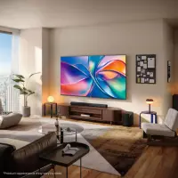 TV Set|HISENSE|75 "|4K Ultra HD|3840 x 2160 pixels|Flat|16:9|QLED|75E7Q – pilt 27