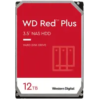 HDD NAS WD Red Plus (3.5'', 12TB, 512MB, 7200 RPM, SATA 6 Gb/s)