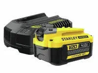 Stanley | SFMCB14M1-QW | 18V V20 Battery Starter Kit - 1 x 4Ah
