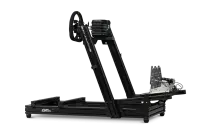 Next Level Racing GTElite Lite | Aluminium Simulator Cockpit, Wheel Plate Edition | Black