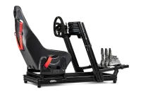 Next Level Racing GTElite Lite | Aluminium Simulator Cockpit, Wheel Plate Edition | Black – pilt 4