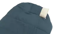 Outwell Campion Lux XL | Sleeping Bag | 225 x 105 cm | Temperature -16 to 5 °C | 2 way open - auto lock, L-shape