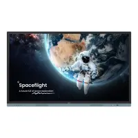 BenQ RM7504 Interaktiivne tahvel 190,5 cm (75") 3840 x 2160 pikslit Puutetundlik ekraan Must