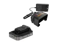 BLACK & DECKER 18V Impact Drill (with 2 x 18V 2.0Ah batteries with charge status indicator, 1A charger and 80 accessories) | BCD383D2XKA-QW | 2.0 Ah