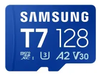 Samsung MicroSD card | T7 | 128 GB | microSDXC | Flash memory class U3, V30, A2 – pilt 2