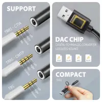 AXAGON ADA-HA USB-A Hi-Res DAC audio adapter – pilt 7
