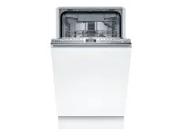 Bosch Dishwasher | SPV4EMX25E | Built-in | Width 45 cm | Number of place settings 10 | Number of programs 6 | Energy efficiency class C | AquaStop function | White