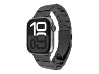 Fixed | Resin Strap pro for Apple Watch 38/40/41mm | Carbon Black | Epoxy Resin