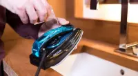 Cecotec | GoForce 8000 Folding Titanium | Travel Iron | 1200 W | Steam Iron | Continuous steam 15 g/min | Water tank capacity 60 ml | Steam boost performance 53 g/min – pilt 3