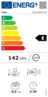 Midea Dryer Machine | MD110H80/W-HR | Energy efficiency class E | Front loading | 8 kg | Heat pump | LED | Depth 60 cm | White