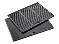 Barbecook | Dynamic Core Enamelled Cast Iron Cooking Griddle, 43 x 35 x 2 cm | BC-ACC-7126
