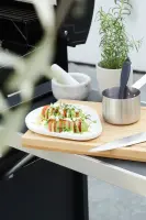 Barbecook | Stainless steel saucepot with brush, 10.5 x 7.5 x 23 cm | BC-ACC-7211