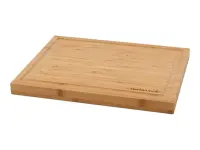 Barbecook | Bamboo cutting board with groove FSC, 40 x 30 x 3 cm (per 3 pcs) | BC-ACC-7306