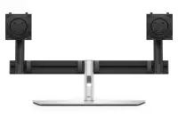 DELL MDS26 68,6 cm (27") Laud Must, Hõbe