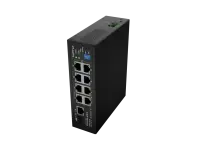Lanberg | Switch PoE 4xBT 4xAT SFP/ETH Din Unmanagment Fast Ethernet | ILFE-8P-1GE-1S-120 | Unmanaged | Din rail, Rack – pilt 8