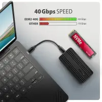 AXAGON USB-C 40Gbps external enclosure for M.2 NVMe SSD | EEM2-40G – pilt 8