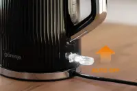 Gorenje K17DPB | Kettle | Electric | 1.7 L | 2200 W | Plastic/Stainless steel | 360° rotational base | Black – pilt 2