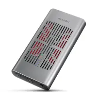 Axagon EEM2-20GD HDD/SSD dokkimisjaam USB 3.2 Gen 2 (3.1 Gen 2) Type-C Must, Hall