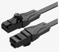 PATCH CABLE CAT.6 UTP/3M BLACK IBABI VENTION
