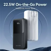 POWER BANK USB 20000MAH 22.5W/BLACK FHPB0 VENTION – pilt 2