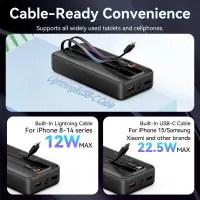 POWER BANK USB 20000MAH 22.5W/BLACK FHPB0 VENTION – pilt 4