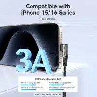 CABLE USB-C TO USB-C/1M GRAY TRAHF VENTION – pilt 2