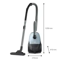 Philips 2000 series XD1142/10 tolmuimeja 3 l Silindertolmuimeja Kuiv 800 W Tolmukott – pilt 9