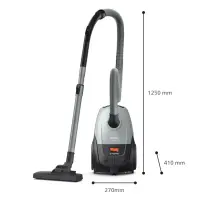 Philips XD2142/12 tolmuimeja 3 l Silindertolmuimeja Kuiv 850 W Tolmukott – pilt 3