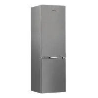 Whirlpool Refrigerator | WHK 25404 XP4E | Energy efficiency class E | Free standing | Combi | Height 203.5 cm | No Frost system | Fridge net capacity 249 L | Freezer net capacity 106 L | 37 dB | Silver
