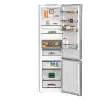 Whirlpool Refrigerator | WHK 25404 XP4E | Energy efficiency class E | Free standing | Combi | Height 203.5 cm | No Frost system | Fridge net capacity 249 L | Freezer net capacity 106 L | 37 dB | Silver – pilt 8