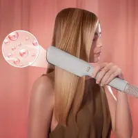 Cecotec Hair Straightener | Air Lisse Champagne | Ceramic heating system | Ionic function | Temperature (max) 230 °C | Temperature (min) 100 °C | Number of heating levels 3 | 1600 W | Champagne – pilt 2
