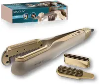 Cecotec Air Straightener | AirLisse 2in1 ForceDry Champagne | Ceramic heating system | Number of heating levels 4 | 1000 W | Beige – pilt 3