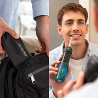 Cecotec Oral Irrigator | ToothCare Jet Splash | 150 ml | Black/Blue | Number of heads 2 – pilt 3