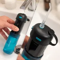 Cecotec Oral Irrigator | ToothCare Jet Splash | 150 ml | Black/Blue | Number of heads 2 – pilt 6