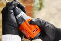BLACK & DECKER 18V Cordless Drill (without battery and charger) | BCD383XN-XJ – pilt 6