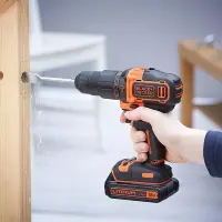 BLACK & DECKER Impact driver-drill | BDCHD18-QW | 18 V | 1.5 Ah | Li-Ion – pilt 2