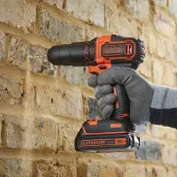 BLACK & DECKER Impact driver-drill | BDCHD18-QW | 18 V | 1.5 Ah | Li-Ion – pilt 3