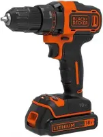 BLACK & DECKER 18V , 2x1.5 Ah Cordless drill driver | BDCDD186KB-QW