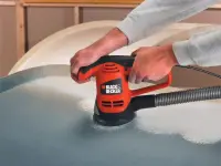 BLACK & DECKER Random Orbital Sander KA191EK-QS | 480 W