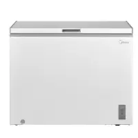 Midea Freezer | MDRC345FZE01 | Energy efficiency class E | Chest | Free standing | Height 85 cm | Total net capacity 249 L | Display | White