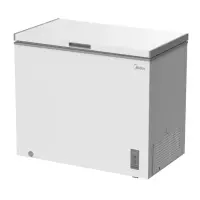Midea Freezer | MDRC345FZE01 | Energy efficiency class E | Chest | Free standing | Height 85 cm | Total net capacity 249 L | Display | White