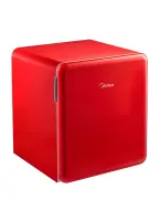 Midea Refrigerator | MDRD86SLE32 | Energy efficiency class E | Free standing | Larder | Height 50 cm | Fridge net capacity 47 L | 41 dB | Red