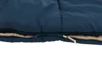 Outwell Contour Lux Deep Blue | Sleeping Bag | 220 x 85 cm | Temperature -19 to 15 °C | Right Zipper