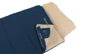 Outwell Contour Lux Deep Blue | Sleeping Bag | 220 x 85 cm | Temperature -19 to 15 °C | Right Zipper – pilt 3