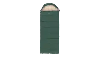 Outwell Camper Prime Green | Sleeping Bag | 235 x 90 cm | Temperature -15 to 5 °C | Right Zipper